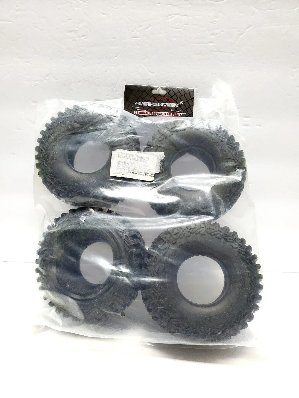 4PC Austar 1.9 Rock Crawler Tires AX-20205 BFGoodrich Style with Foam- New
